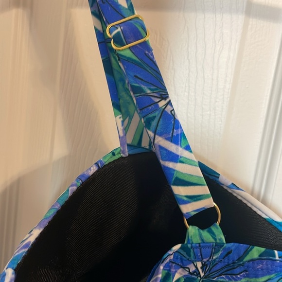 NWOT Shore Fit Tankini Top, Swimsuit, 22W - Picture 4 of 7